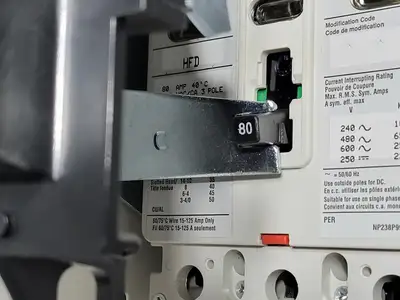 60/80A, 3P, 600V, Disconnect Switch HFD3060 Bucket for Freedom 2100 MCC Frame