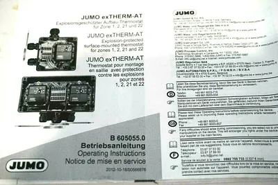 NEW JUMO 605055 /0020-5 THERMOSTAT 60505500205