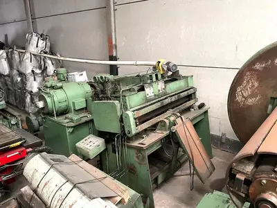 USED WEINGARTEN 1500 X 4 MM DECOILER & STRAIGHTENER