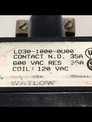 USED WATLOW CONTROLS LD30-1000-0U00