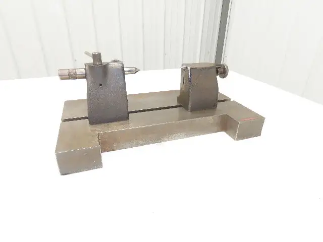 Hardinge Bench Center Inspection Eccentricity Runout Tool 8" Swing 17-7/8" Bed