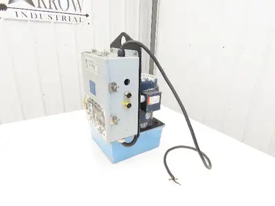 Vektek Vector Flo Hydraulic Manual Workholding Pump Power Pack 2.5gal 5000psi