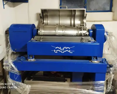 Alfa-Laval UVNX 414B-11G tricanter centrifuge, 316SS.