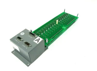 USED ALLEN BRADLEY 2801-N27 I/O INTERFACE W/ 1781-A16A PC BOARD 2801N27