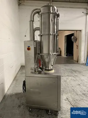 USED O'HARA O'Hara Fluid Bed Dryer, S/S, Model FBDG-5KG