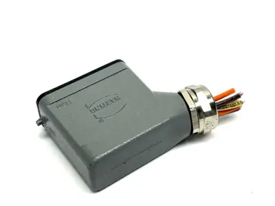 09 20 010 1541,09 20 010 2812 | Harting 09 20 010 1541 Hooded Insert Connector Female 09 20 010 2812 - Used