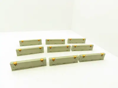 Toyogiken PCN7-4F40 Interface Terminal Block 40-Pin 24V 0.5A DIN Rail Lot of 9