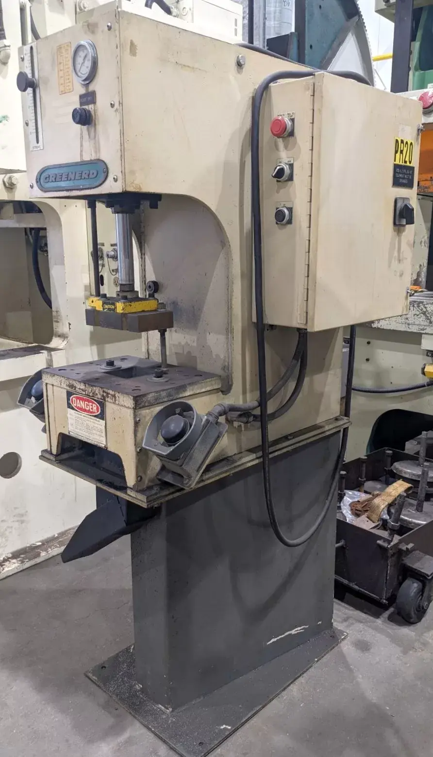 USED 1992 GREENERD PRESSES GREENERD HPB-5 PRESS