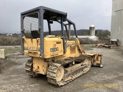 Used 1998 CASE 550G Crawler Dozers New York US | Beck Equipment #1509264