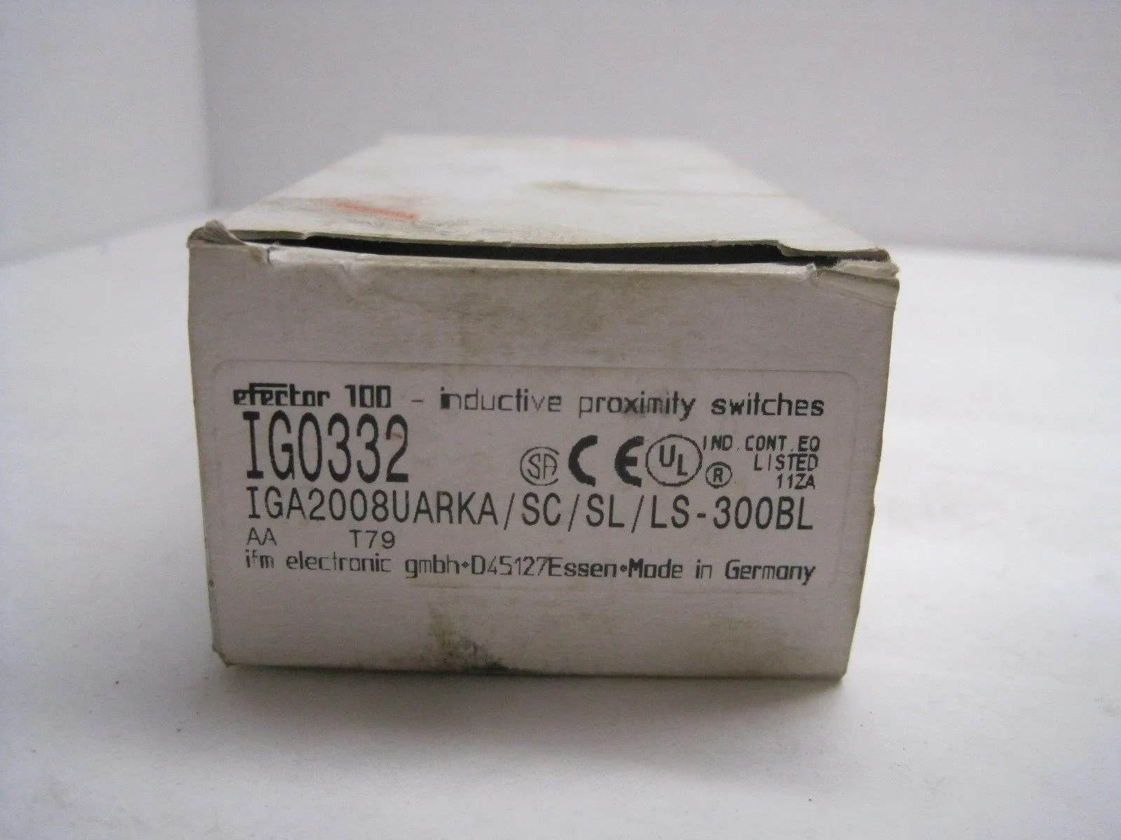 NEW EFECTOR IFM IG0332 INDUCTIVE SENSOR