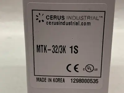 New | in-Stock CERUS MTK-32/3K 1S Miscellaneous Equipment (Electrical & Power) | Surplus Asset Holdings #1193119