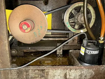 1" ECONOMY MODEL S-4300 LATHE-STYLE AUTOMATIC METAL SHAVING MACHINE: YOBRO #24561