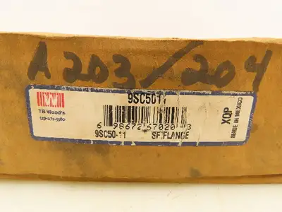 TB Woods 9SC50-11 Spacer Flange Coupling 2.8750"Bore Size 9 3750RPM Cast Iron