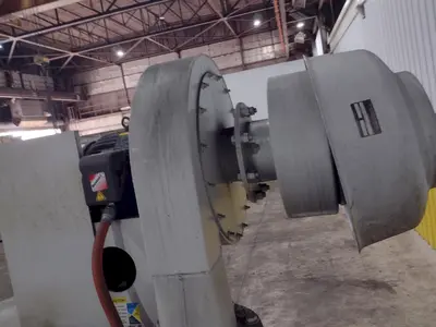 40" X 40" BETTER ENGINEERING MODEL #F4000-LXP ROTARY TABLE PARTS WASHER: YOBRO #24041