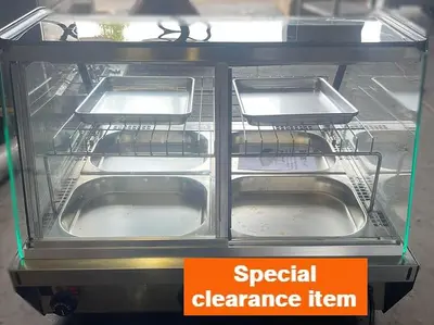 Counter top Heated Display Case