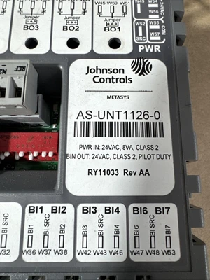 USED Johnson Controls AS-UNT1126-0