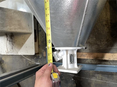 1,000 LB Capacity Insulated Drying Hopper