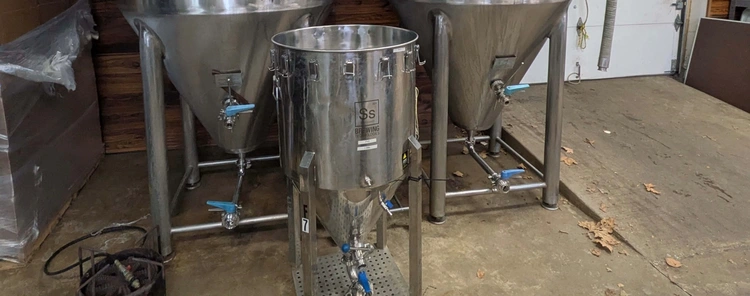 Used 1-bbl custom-built fermenter 2014 Brewing Equipment Illinois US | Elite Machine #1133508