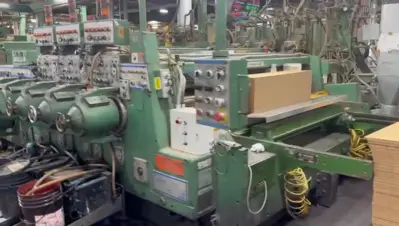 1995 LANGSTON Saturn III Flexo Folder Gluer | Corrugated Machinery Brokers (3)