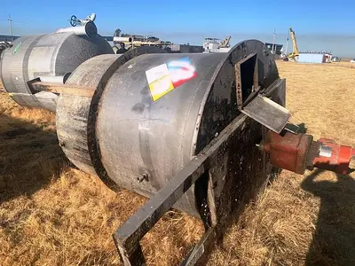 Tank, 450 Gallon, S/st, Agit, FT/CB, 4' x 6' #S743950