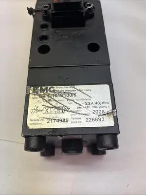Used EMG SV 1-10/4/100/6 Pump & Valve Parts | Surplus Asset Holdings #1218070