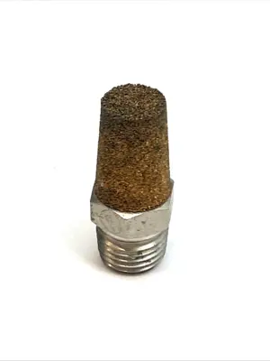 USED MILTON EXHAUST MUFFLER 1/4" NPT SINTERED BRONZE LOT OF 16