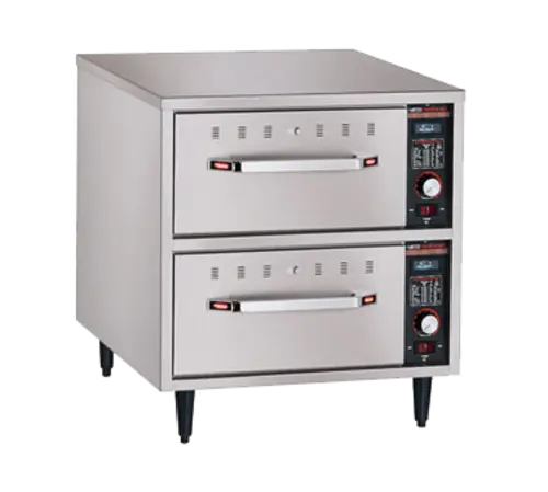 Hatco HDW-2N 20.88"W Freestanding Warming Drawer w/ (2) 13" Compartments, 120v