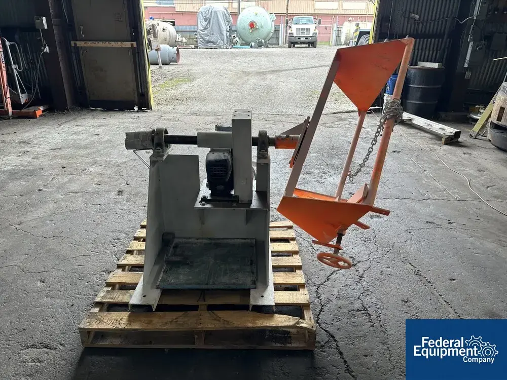 USED Plastic Process Equipment Plastic Process Equipment Drum Mixer, Model DTS-5502