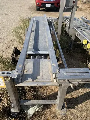 Conveyor, Belt, 12" x 6.5', S/st, Plastic Belt, Boxes #S744696