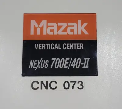 Used 2016 MAZAK NEXUS VCN 700E/40-II Vertical Machining Centers Kentucky US | Aucto #1314411
