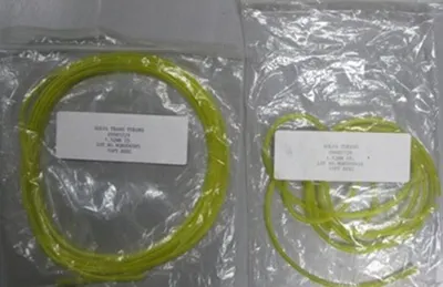 QTY. 2. PERKIN ELMER SOLVA TUBING 1.52 MM ID, 10 F...