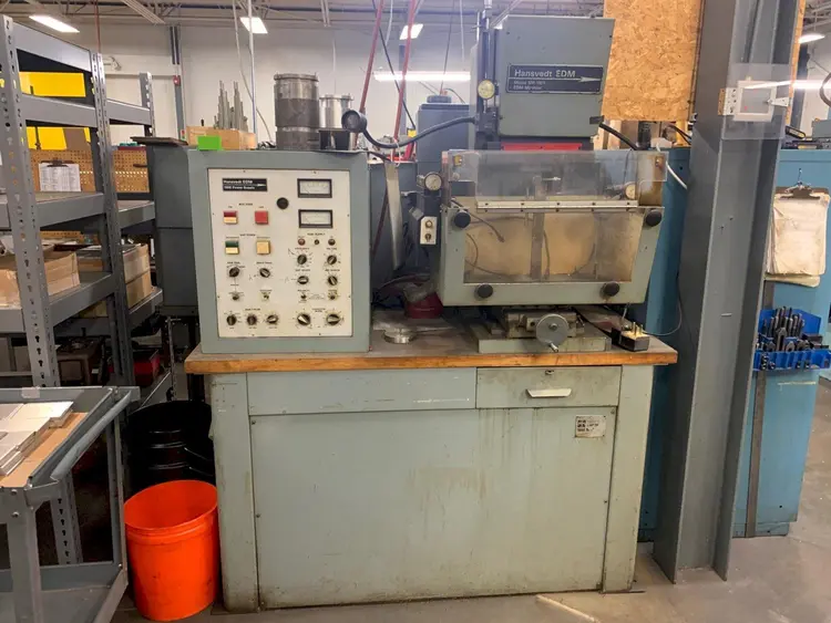 Used 1982 HANSVEDT SM-150B EDM Sinkers Illinois US | BLUMBERG MACHINERY COMPANY #396736