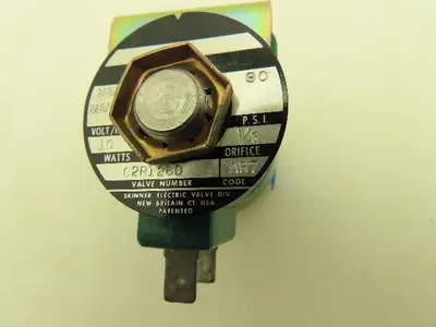 Honeywell Skinner C2R1260 Solenoid Valve 2-Way NC 240V 90 PSI 1/8" NPT
