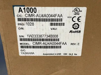USED YASKAWA CIMRAU4A0044FAA
