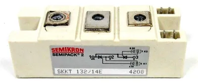 USED SEMIKRON SKKT-132/14E THYRISTOR SKKT13214E