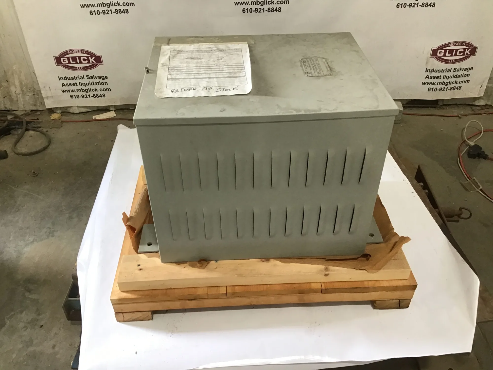 Ward Leonard 23403.8-1 Supply Transformer 150V 60Hz