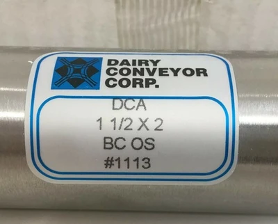NEW Dairy Conveyor Corp DCA 1 1/2 X 2