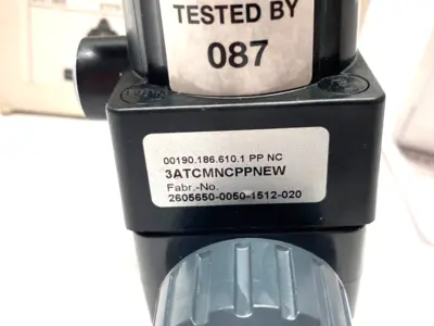 USED FIP PNEUMATIC VALVE CMUIV/CP NC D20 EPDM