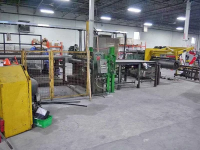 60" x 7.00" x 40,000# Loopco Slitting Line