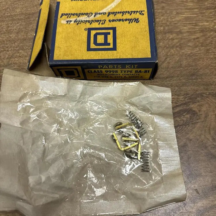 New | in-Stock SQUARE D 9998 BA-81 Miscellaneous Equipment (Electrical & Power) Ohio US | Surplus Asset Holdings #1209308