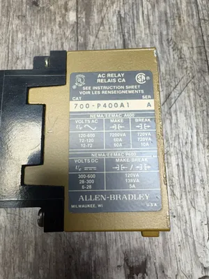 USED Allen Bradley 700-P400A1