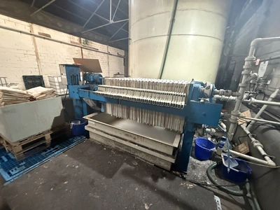 Latham Plate & Frame PP Filter press 620 mm x 620 mm plates