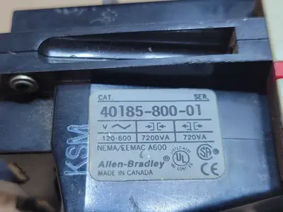 Used ALLEN-BRADLEY 40185-800-01 Relays & Switches British Columbia CA | Lenmark #1489022