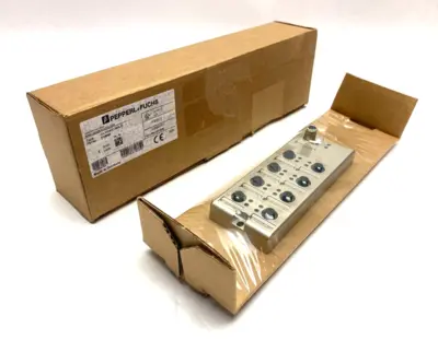 New | in-Stock Pepperl+Fuchs I/OLink Interface Hub 10-Input 6-Output PLC Input & Output Michigan US | Maverick Industrial Sales #1390779
