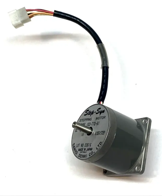 Used Sanyo Denki Step-Syn Bipolar Stepping Motor 1.8° Step 5.1VDC Motors (misc) Michigan US | Maverick Industrial Sales #1395637