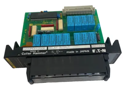 NEW CUTLER HAMMER D200MOD1200R OUTPUT MODULE RELAY 24VDC