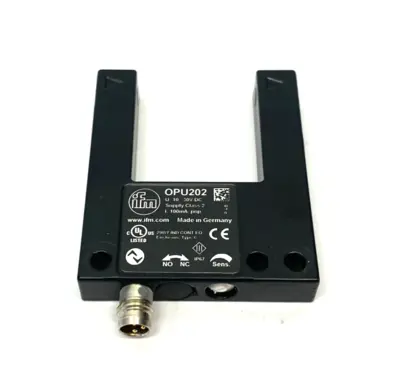 New | in-Stock ifm Photoelectric Fork Sensor PNP, 660nm Wavelength, OPU-FCKG/IO-LINK Photoelectric Sensors Michigan US | Maverick Industrial Sales #1424745