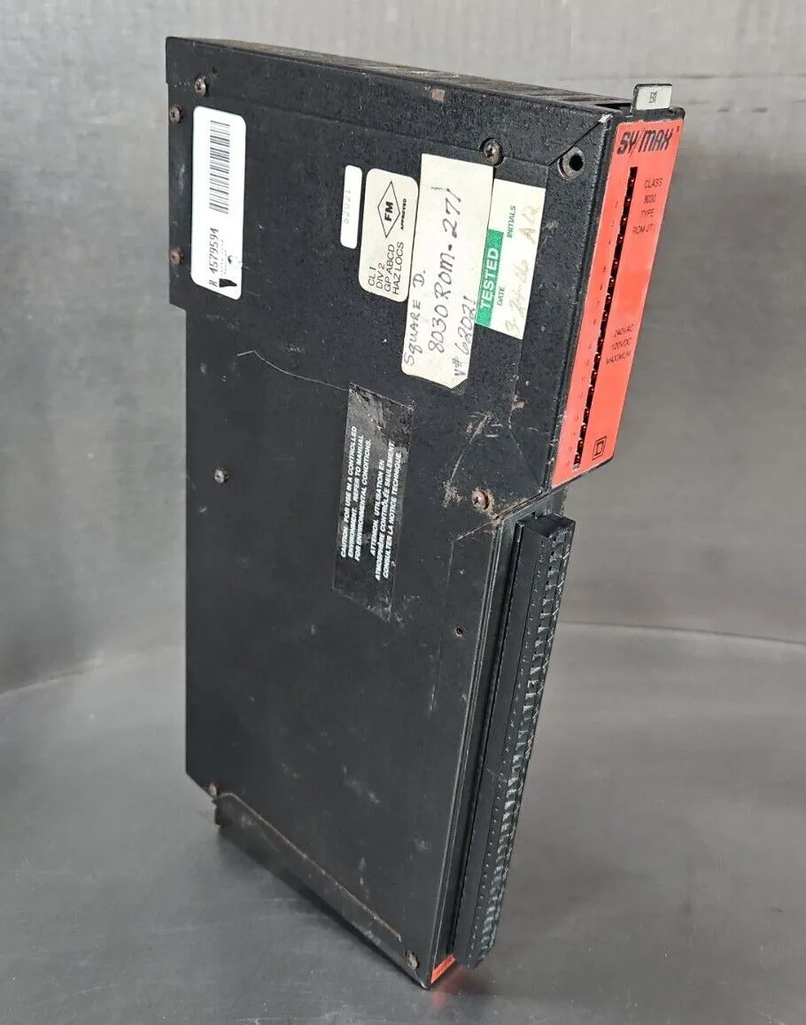Square D Sy/Max ROM271 8030 Relay Output Module. Loc3A-27