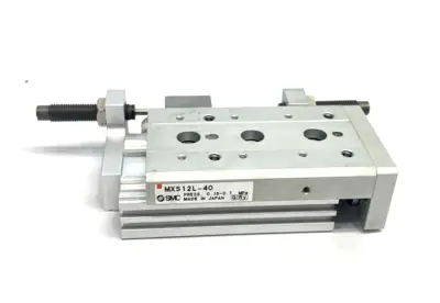 MXS12L-40 | SMC  Pneumatic Guided Cylinder Slide Table 12 Bore Size 40mm Stroke - Used