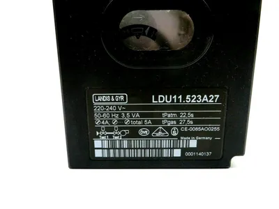 USED LANDIS & GYR LDU11.523A27 AUTOMATIC VALVE LDU11523A27